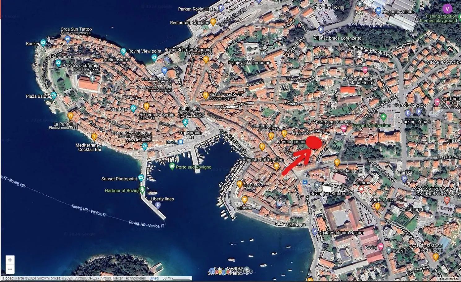 Exclusive City Center Studio With Free E-Bikes Rovinj Apartment